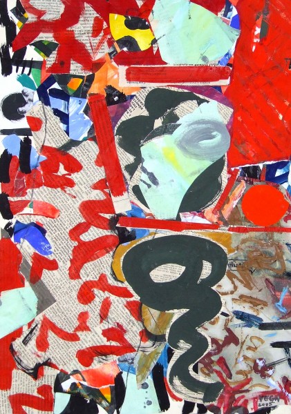 Gesztustöredék I.50x35koll.2005